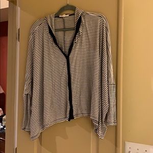 Adorable striped hoodie